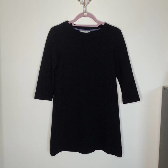 BODEN Ottoman A Line Dress Black {HH41} - Picture 3 of 7